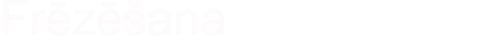 Frēzēšana