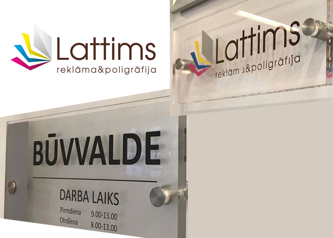 Reklamnoe agenstvo Lattims tablichki