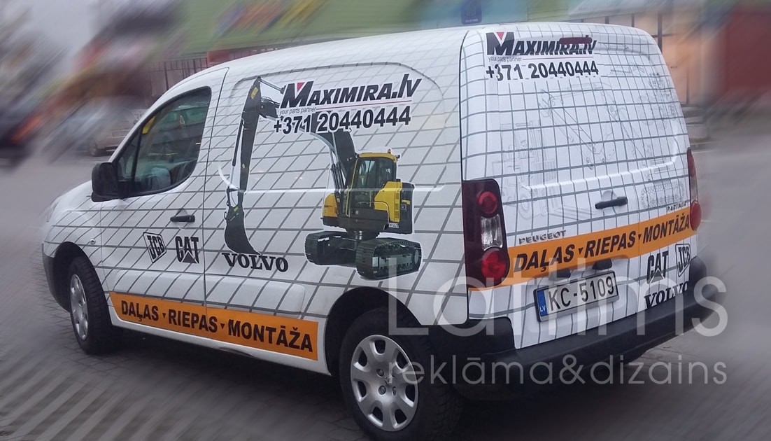 SIA Lattims Reklama uz automasinas