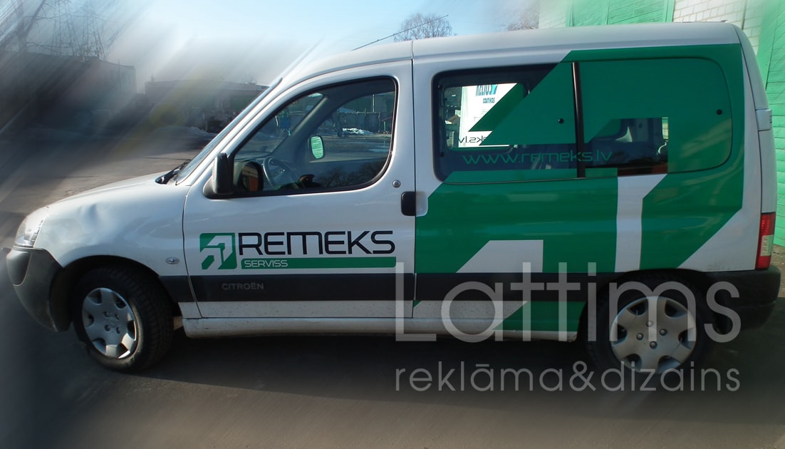 SIA Lattims Reklama uz automasinas