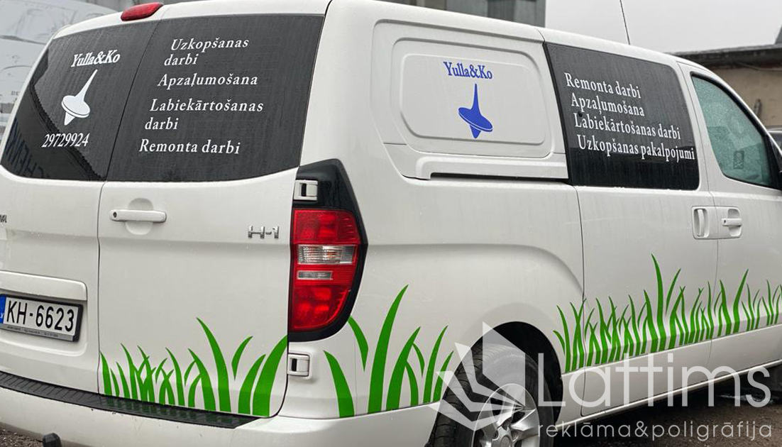 SIA Lattims Reklama uz automasinas